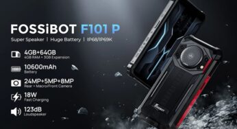 91,99€ le résistant, puissant et endurant smartphone FOSSiBOT F101P