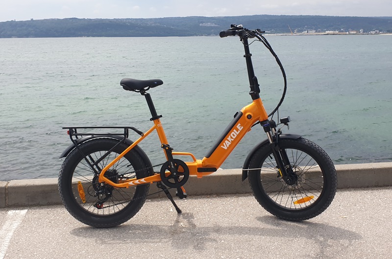 test du velo electrique pliant vakole vt4 1