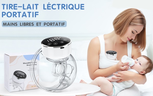 tire lait électrique portable avec écran tactile urmywo moitié prix