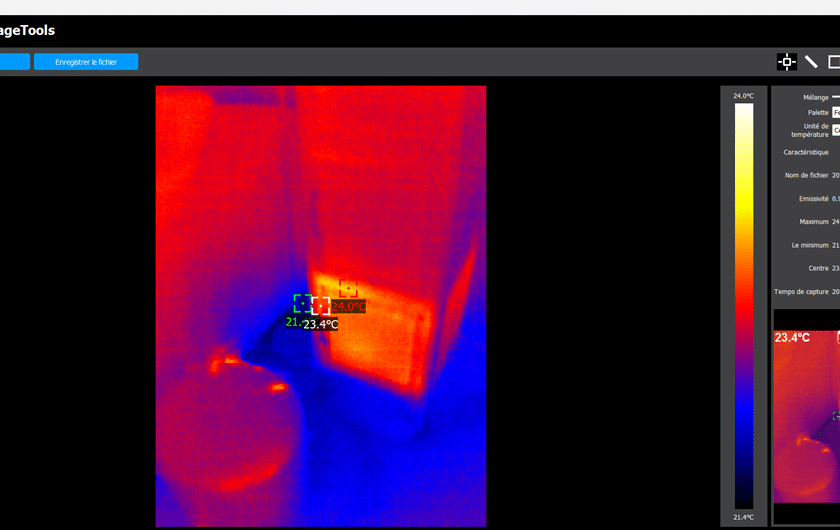 visionage sur logiciel irimagetools 4