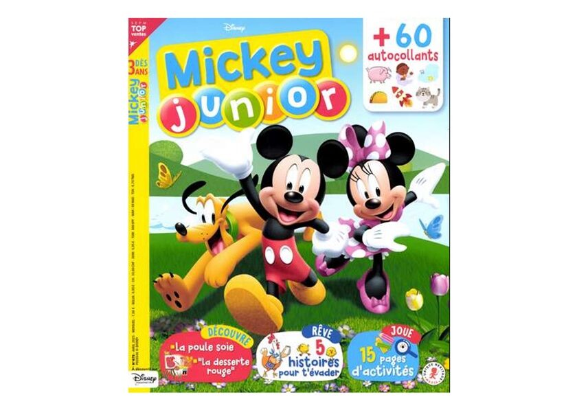 abonnement mickey junior pas cher