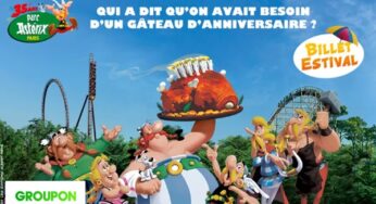 Billet Parc Astérix pas cher : 47€ tarif unique (valable du 13 mai au 11 juillet – hors weekend)