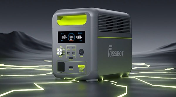 FOSSiBOT F1200 : La centrale d’énergie portable à prix réduit (1024Wh et 1200W pour seulement 399€)!