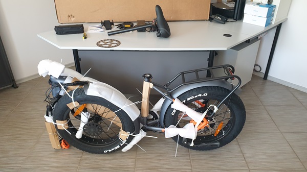 montage velo electrique vakole sg20 3
