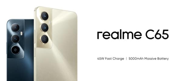 Offre sur le Realme C65 : 119€ ce smartphone performant et polyvalent (6Go – 128Go)