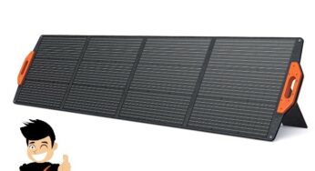 209€ le panneau solaire pliable FOSSiBOT SP200 18V 200W port inclus