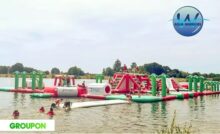 parc aquatique aqua warriors du lac de peyre moins cher