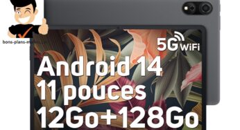 Promotion tablette Blackview TAB 90 WI-FI, Android 14, 11 pouces, 12Go+128Go : 119,5€