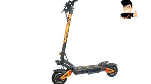 puissante trottinette électrique tout terrain kukirin g3 pro avec deux moteurs de 1200w