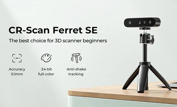 scanner 3d cr scan ferret se de creality au meilleur prix