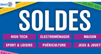 Soldes E Leclerc 2025 : jusqu’à -50% dans tous les rayons même en ligne