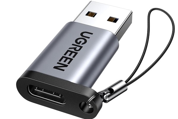 adaptateur usb c vers usb 3.0 ugreen en vente flash