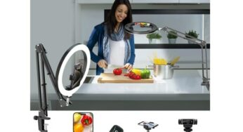 Créez des contenus parfaits grâce à l’anneau lumineux réglable LUXSURE à moitié prix 24,99€ 📸