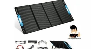Panneau solaire pliable de 200W Astrolux FSP200 en promotion à 158,87€