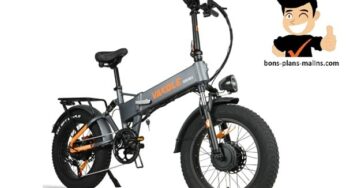 Pneus larges, deux moteurs le vélo électrique Vakole CO20 MAX en promotion 1399€ 🔥