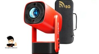 PROMO 66,77€ mini projecteur portable SkyEcho FreeONE (Wi-FI, 350 ANSI, Autofocus) avec sac de transport