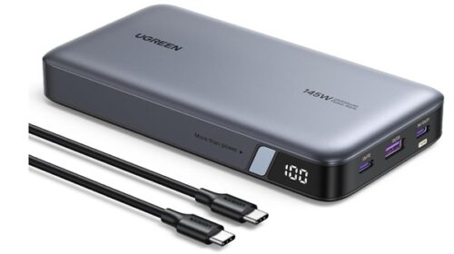 Vente Flash : 56,99€ puissante batterie externe 145W 25000mAh UGREEN Nexode