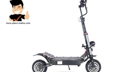 Ultra puissante trottinette électrique Halo Knight T107 Pro avec ses 2 moteurs de 3000W (jusqu’à 95 km/h) en promo 1399€