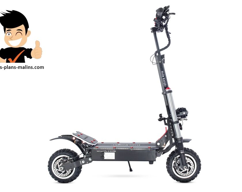 Ultra puissante trottinette électrique Halo Knight T107 Pro avec ses 2 moteurs de 3000W
