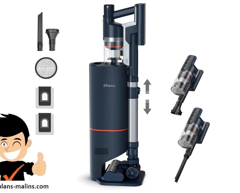 aspirateur sans fil avec station de vidange ultenic fs1 prix promo
