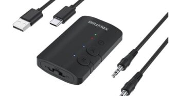 BlitzMax Bluetooth 2 en 1 : l’émetteur et récepteur parfait pour 10,60€ au lieu de 24,99 € 🎧📡