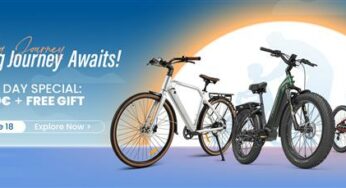Célébrez la fête des pères en grand avec des réductions incroyables sur les vélos électriques (sur Buybestgear)