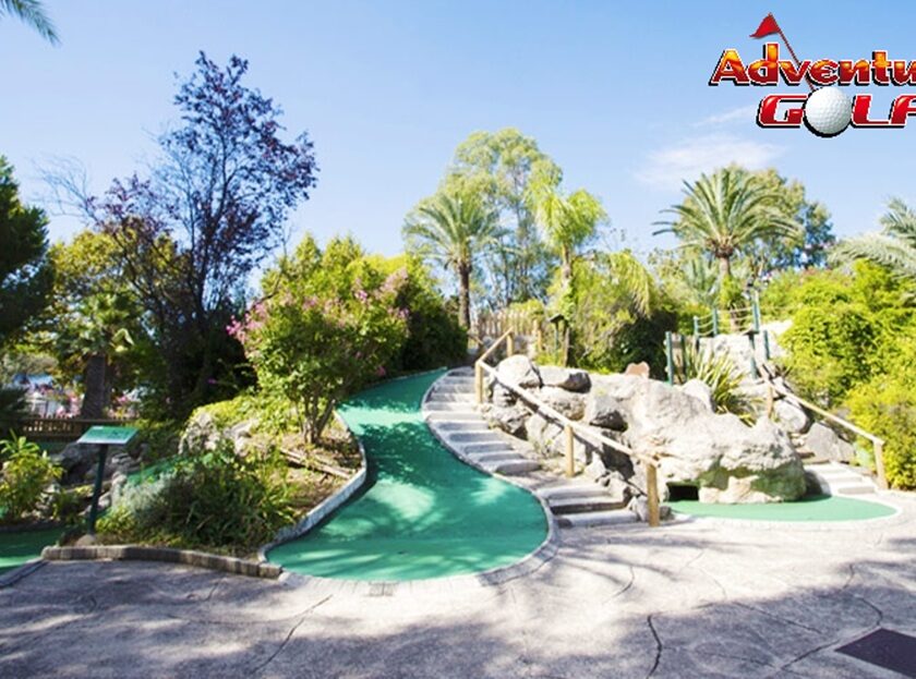 entrée mini golf adventure golf de aquasplash antibes pas chère