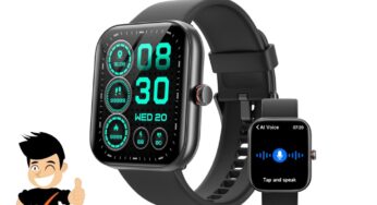 Offre spéciale montre connectée Yoever 1,91 pouces à seulement 20,47€