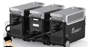 Pack complet d’énergie FOSSiBOT F3600 Pro : 11 520 Wh de puissance avec 2 batteries d’extension et un panneau solaire à 4 946 €
