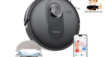 Proscenic Q8 : aspirateur robot laveur avec navigation LiDAR à 169€ seulement