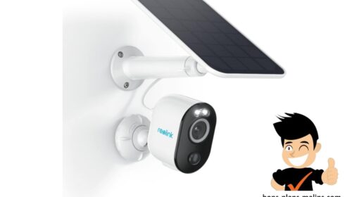 Vente flash 79,99€ caméra de surveillance extérieure autonome Reolink Argus 3 PRO Wi-fi + panneau solaire équipée de projecteurs et sirène intégrés