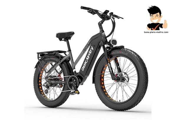 Dukawey DM530 Plus : le fat bike électrique 1000W en promo 