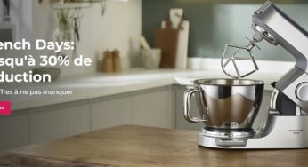 Jusqu’à -30% de remise pour les French Days Kenwood (Robots pâtissiers et autres)