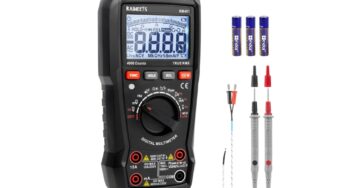 Multimètre numérique professionnel TRMS 4000 comptes KAIWEETS KM402 : qualité à petit prix ! (17,99€)