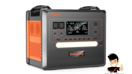 Station énergie portable 2500W – 2304Wh SolarPlay Q2402M en promotion à 649,79€ port inclus !