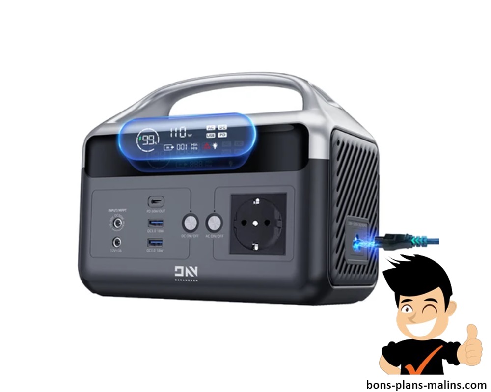 DaranEner NEOZ 300W : la petite station d'énergie portable en promotion