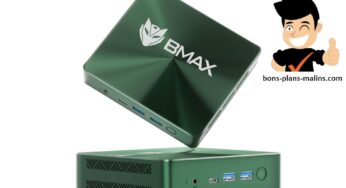 189,99€ mini PC BMAX B6 Plus avec Intel Core i3-1000NG4, 12 Go DDR4 / 512 Go SSD, Windows 11 Pro