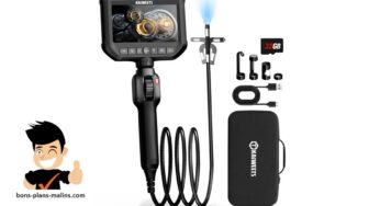 Promotion caméra d’inspection KAIWEETS KBA01 : un indispensable pour les pros à 95,97 € ! 🔍