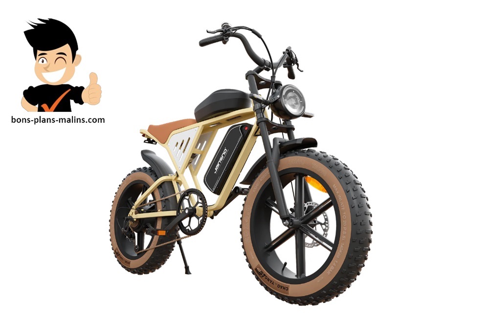 Promotion JANSNO X70 : le vélo électrique tout terrain avec double batterie