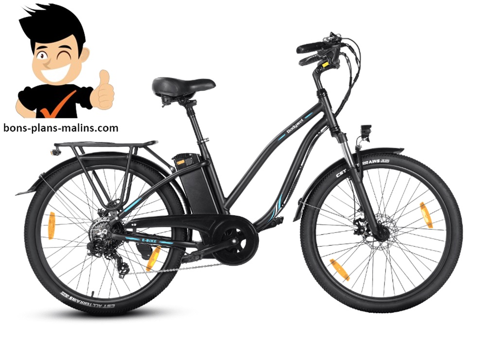 Promotion vélo électrique urbain Bodywel A26 au meilleur prix