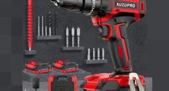 Coffret perceuse visseuse sans fil KUZUPRO 21V : une promo imbattable à 40€ (-50%) ! 🛠️🔋