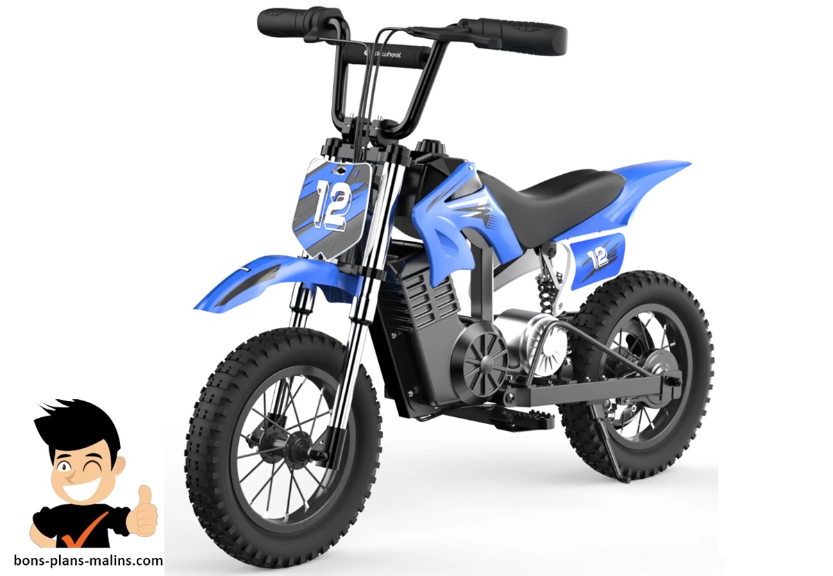 pour les petits aventuriers la moto électrique isinwheel a12