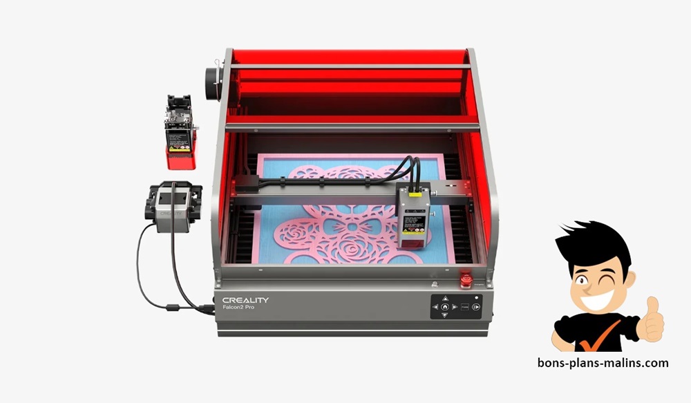 promotion graveur laser creality falcon2 pro 40w