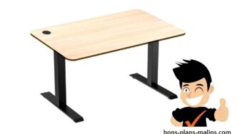 Transformez votre espace de travail avec le bureau électrique ACGAM JSZ-3 à 239 € ! 🖥️