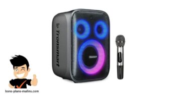 🎤 Tronsmart Halo 200 : l’enceinte Karaoké idéale pour 99,99 € avec 1 micro inclus !
