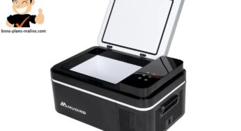 🌍 Camping, voiture, maison… La glacière Mudiro 21L s’adapte à toutes vos aventures ! (en promo 153,44 €)