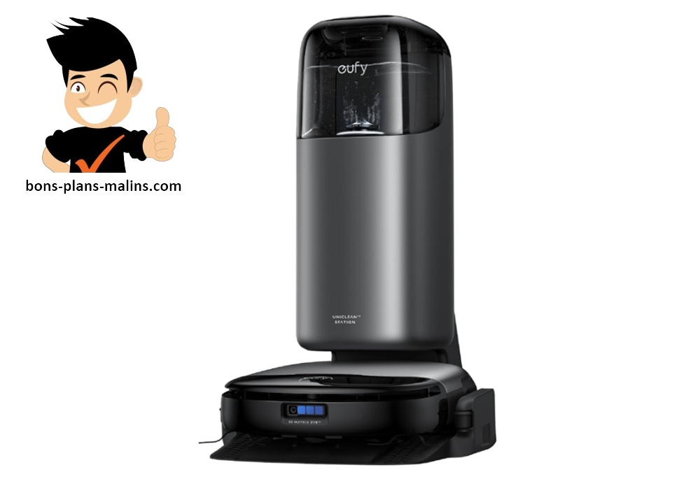 découvrez le omni s1 pro de eufy un aspirateur robot 10 en 1 en promotion