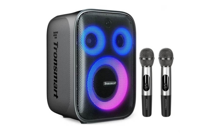 Enceinte Karaoké Tronsmart Halo 200 (120W) avec 2 micros enceinte karaoké tronsmart halo 200 avec 2 micros
