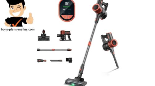 Promotion aspirateur balai sans fil JIGOO C200 : puissance et praticité à 99,99€ 🧹✨