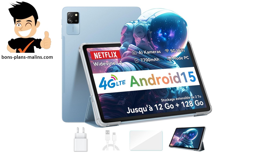 promotion tablette tactile android 15 blackview tab60 pro